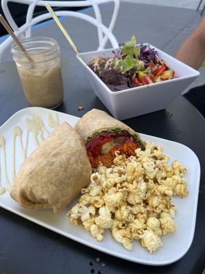   at Communitea Cafe in Canmore