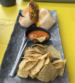   at Communitea Cafe in Canmore