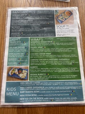   at Communitea Cafe in Canmore