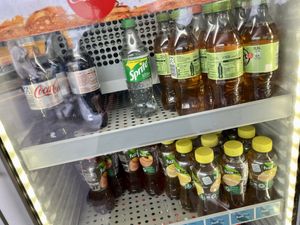 drinks  at Nordsee - Landungsbrücken in Hamburg