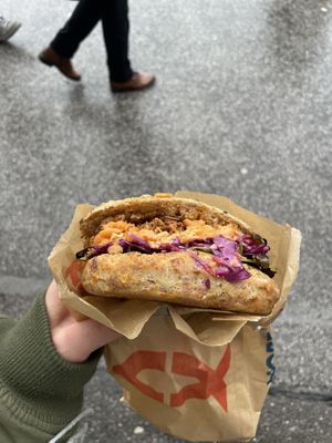 Vish Brötchen  at Nordsee - Landungsbrücken in Hamburg