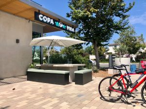 Nice court yard space! 🚲🚲🚲🚲 at Copa Vida in San Diego