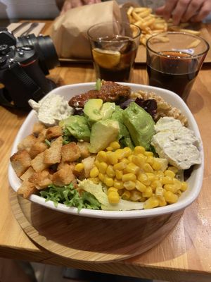 Salad 🥗  at Super Vegan in Barcelona