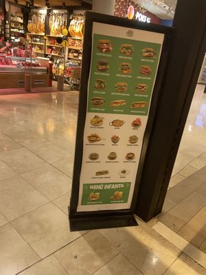 El local vegano, junto a una jamonería 😖😞  at Super Vegan in Barcelona