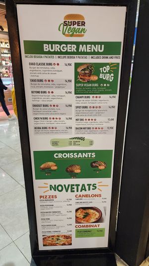  at Super Vegan in Barcelona