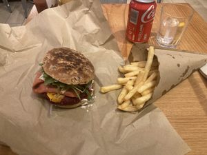   at Super Vegan in Barcelona