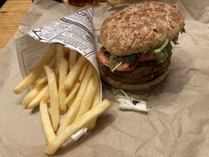   at Super Vegan in Barcelona