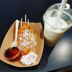 Milk cloud waffle sticks at Coconut Whisk in Minneapolis