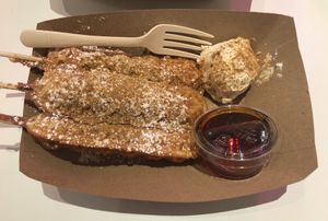 Waffles at Coconut Whisk in Minneapolis