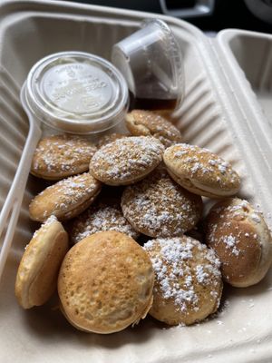 Hashtag Classic mini pancakes   at Coconut Whisk in Minneapolis