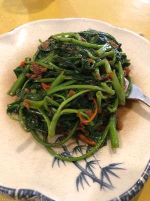 Kangkung belacan at Tian Pin Vegetarian Restaurant in Petaling Jaya