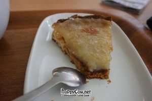 Lemon custard pie at Sopa -  Nieremberg in Madrid