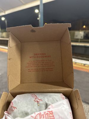   at Grill'd in Yarraville