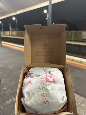   at Grill'd in Yarraville