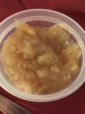 Mango Chutney: sweet and sour mango relish  at Maya Cuisine in Bethesda