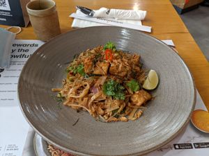 Yasai pad thai at Wagamama - Dubai Mall in Dubai