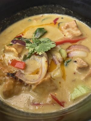 Yellow curry   at Wagamama - Dubai Mall in Dubai