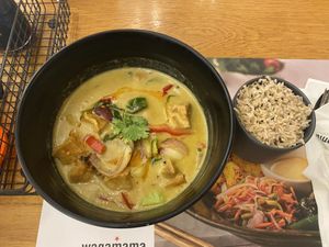 Yellow curry   at Wagamama - Dubai Mall in Dubai