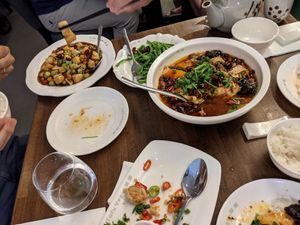 Chilli fish so good at Tofu Vegan - Islington in North London