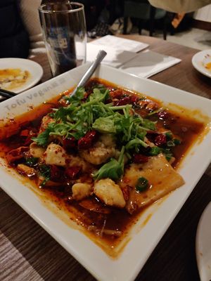 Chongqing assorted "meats" at Tofu Vegan - Islington in North London