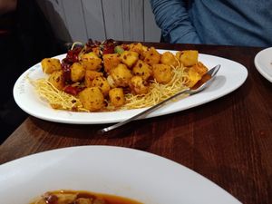 'Hot and fragrant deep fried tofu' at Tofu Vegan - Islington in North London