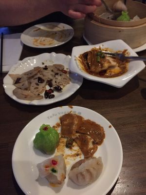 good sized portions to share at Tofu Vegan - Islington in North London