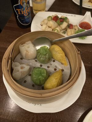 Dim sum at Tofu Vegan - Islington in North London