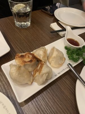 Dumplings were amazing at Tofu Vegan - Islington in North London