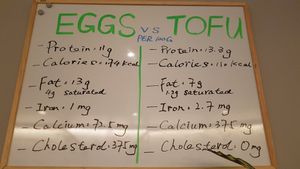 Yup that's it Tofu scramble nor scrambelled eggs! at Tofu Vegan - Islington in North London