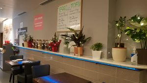 Interior at Tofu Vegan - Islington in North London