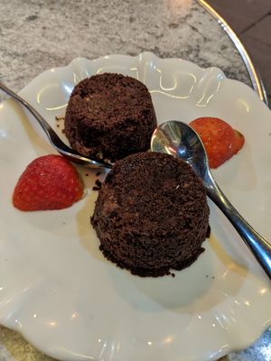 Brownie at Tofu Vegan - Islington in North London