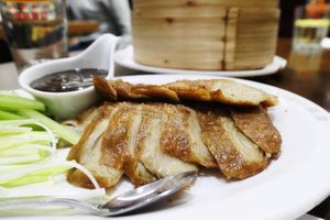 Peking duck   at Tofu Vegan - Islington in North London