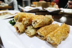 Tofu skin rolls   at Tofu Vegan - Islington in North London