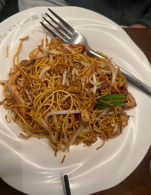 noodles  at Tofu Vegan - Islington in North London