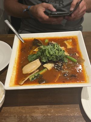 Was so yummy   at Tofu Vegan - Islington in North London