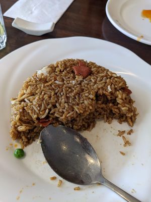 Fried rice (got too excited and ate half before taking a picture) at Tofu Vegan - Islington in North London