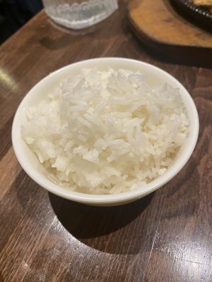 Plain steamed rice (refillable)  at Tofu Vegan - Islington in North London