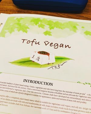   at Tofu Vegan - Islington in North London