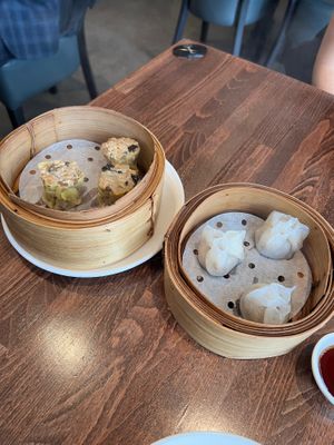 Dim sum options at Tofu Vegan - Islington in North London