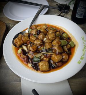   at Tofu Vegan - Islington in North London