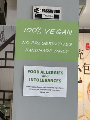   at Tofu Vegan - Islington in North London