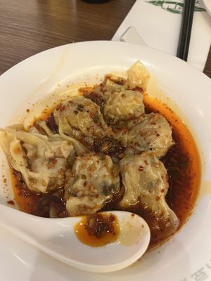 Wontons  at Tofu Vegan - Islington in North London