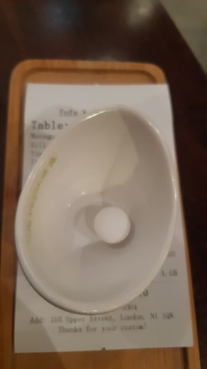 vegan after dinner mint at Tofu Vegan - Islington in North London