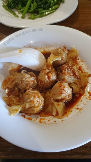 Wonton at Tofu Vegan - Islington in North London