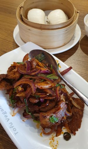 Vegan Lamb at Tofu Vegan - Islington in North London