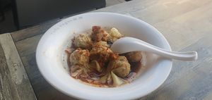 Wonton at Tofu Vegan - Islington in North London