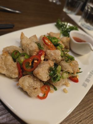 Salt & Pepper Chicken at Tofu Vegan - Islington in North London
