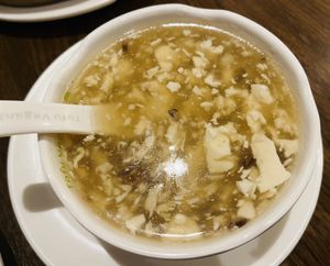 Mushroom soup.   at Tofu Vegan - Islington in North London