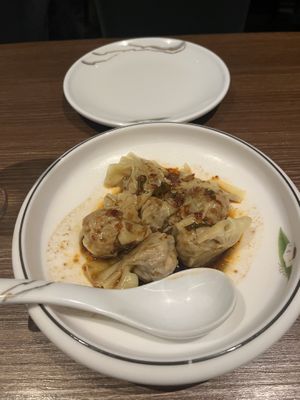 Wontons  at Tofu Vegan - Islington in North London