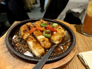 Black bean tofu (not spicy!)   at Tofu Vegan - Islington in North London